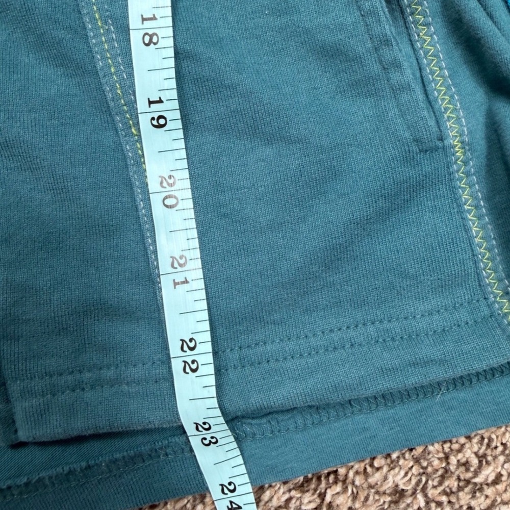 Kuhl Kember Organic Peached Cotton Jacket Teal Blue Full Zip Lightweight Women M - Picture 10 of 12